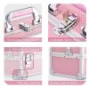 Makeup Train Case Cosmetic Box 10 Inches Jewelry Organizer