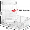 Readaeer 360 Degree Rotating Adjustable Makeup Organizer