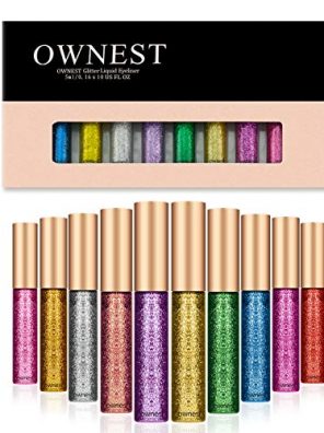 Metallic Shimmer Glitter Eyeshadow 10pcs