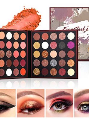 Pigmented Metallic And Shimmer Makeup Eyeshadow palette