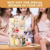 Makeup Organizer with 360° Rotation – 7 Adjustable Layers for Ultimate Storage Efficiency