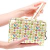 Stylish and Compact Travel Makeup Bag with Zipper - Your Ideal Cosmetic Organizer