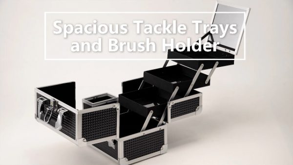 Makeup Box Train Case Large Storage - Image 7