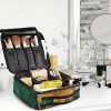 North American Fox Portable Makeup Case | Premium Quality Beauty Organizer with Adjustable Dividers