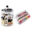 InnSweet Rotating Makeup Organizer and 3 Layer Nail Polish