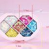 Glitter Eyeshadow Makeup Palette -Small Sequins Shimmer
