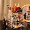 Makeup Organizer Countertop Cosmetics Storage Stand with 7 Drawers