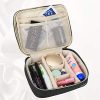 Teamoy Makeup Brushes Case with Top Handle