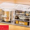 Makeup Organizer Countertop Acrylic,3 Piece