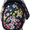 Vera Bradley Signature Cotton On a Roll Makeup Brush and Pencil Case in Itsy Ditsy – Chic and Secure Storage for Your Beauty Essentials!