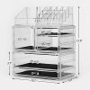 YBlifely Makeup Organizer, 3 Pieces Set