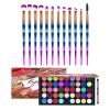 Eyeseek Eyeshadow Palette Brushes Set 45 Colors