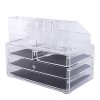 Clear Plastic Vanity Makeup Organizer
