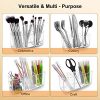 Makeup Brush Holder Organizer Acrylic Cosmetic Brushes Storage Box