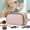 Travel Makeup Organizer Cosmetic Bag for Makeup Brushes