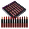 SHANY Cosmetics Lipstick Set of 12 Long-lasting