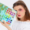 Docolor Eyeshadow Palette, Shimmer Matte 34 Colors