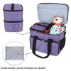 Pet Travel Companion: Double Layer Dog Travel Bag ??