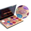 Glitters Shimmer Pigment Pressed Makeup Palette Eyes