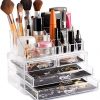 Clear Cosmetic Storage Organizer Jewelry and Hair Accessories