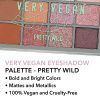 Very Vegan Fairly Wild Eyeshadow Palette - 12 Bold Mattes and Metallics
