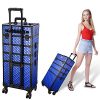 Trolley Rolling Makeup Case 4in1 Lockable