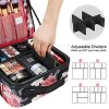 Relavel Travel Makeup Bag 2 Layer