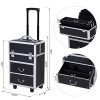 Giant Skilled MUA Vertical Rolling Make-up Journey Practice Case - Black