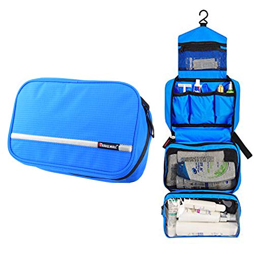 Waterproof Compact Hanging Travel Cosmetic Pouch 1 Waterproof Compact Hanging Travel Cosmetic Pouch