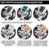 3 In 1 Aluminum Professional Rolling Cosmetic Case