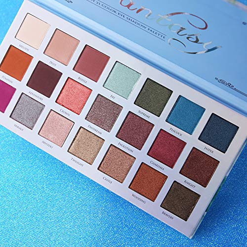 6149Jg7jkOL 21-Color Eyeshadow Palette - Create Stunning Eye Looks Anywhere with this Professional Palette! ??