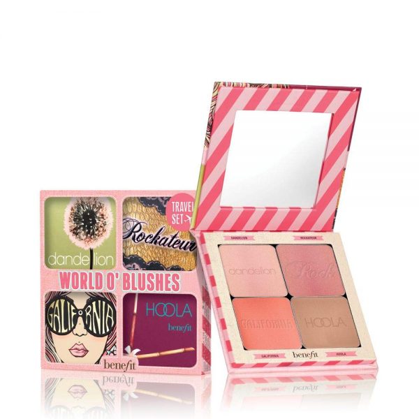 Benefit World O' Blush 4-Piece Set pink blush