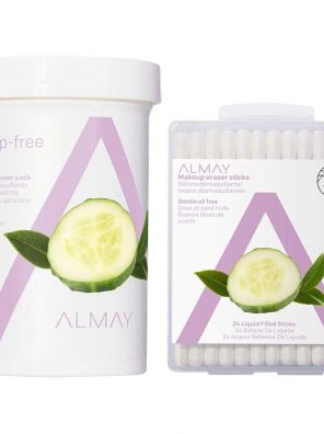 Eye Makeup Remover Pads and Makeup Eraser Sticks