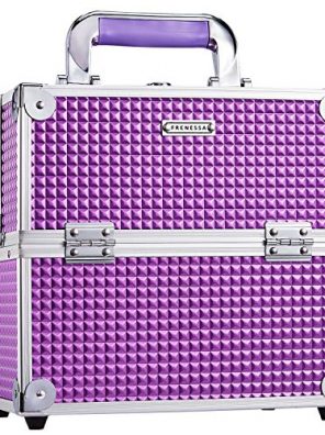 Frenessa Makeup Train Case Beauty Cosmetic Box