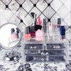 Transparent Cosmetic Makeup Acrylic Organizer Drawers