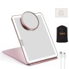 LED Folding Makeup Mirror for Travel