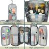 Hanging Journey Toiletry Bag - The Ultimate Travel Companion for Organized Hygiene