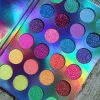 Glow in Dark Eyeshadow Palette 24 Colors