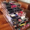 Beauty Cube 5 Tier Drawers Acrylic Cosmetic organizer Handmade