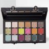 Jeffree Star Conspiracy Palette featuring 18 matte, metallic, and foil shades in bold packaging