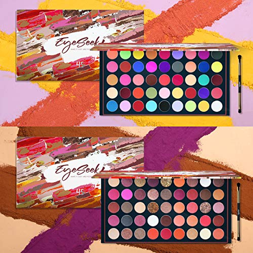 61Qk85PIsaL Eyeshadow Palette Set Colorful Eye Shadow EYESEEK