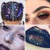 16 Sparkling Glitter Eyeshadows for Pro Makeup - Cruelty-Free, Ultra Pigmented, and Versatile for Face and Body Glam