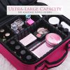 Makeup Train Cases Cosmetic Case Professional Travel Makeup Bag