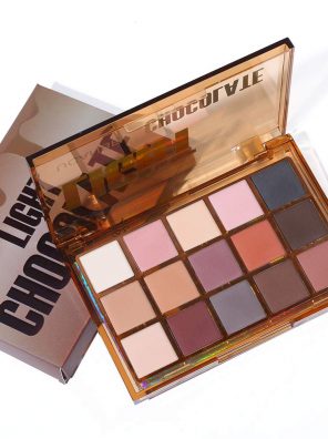 Eyeshadow Palette Matte Shimmer Makeup UCANBE 15 Colors