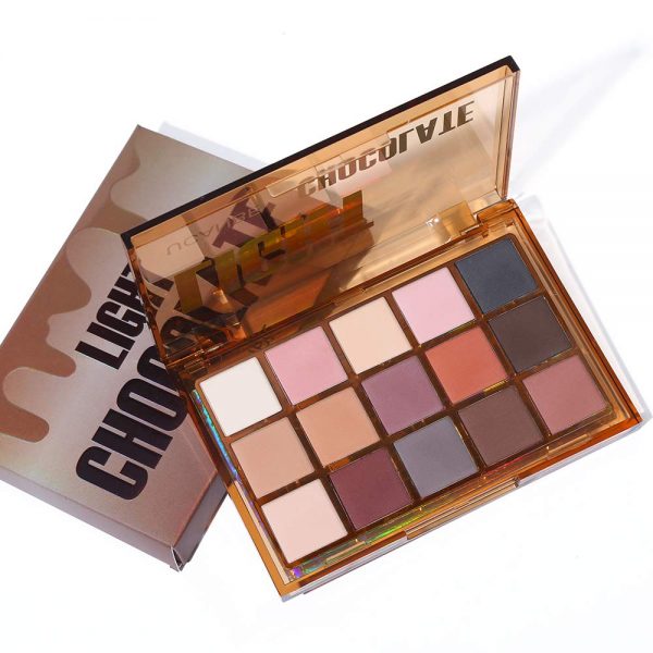 Eyeshadow Palette Matte Shimmer Makeup UCANBE 15 Colors