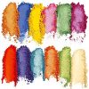 Cool Fruit Feast Palette + Neon Eyeshadow Brushes Set - Professional 64 Colors for Mesmerizing Eye Looks