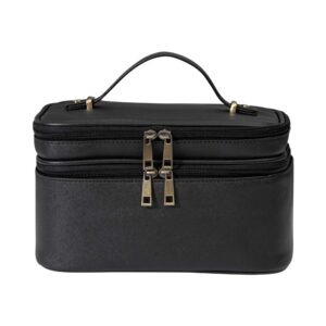 M-choice Makeup Bag Organizer with Adjustable Dividers