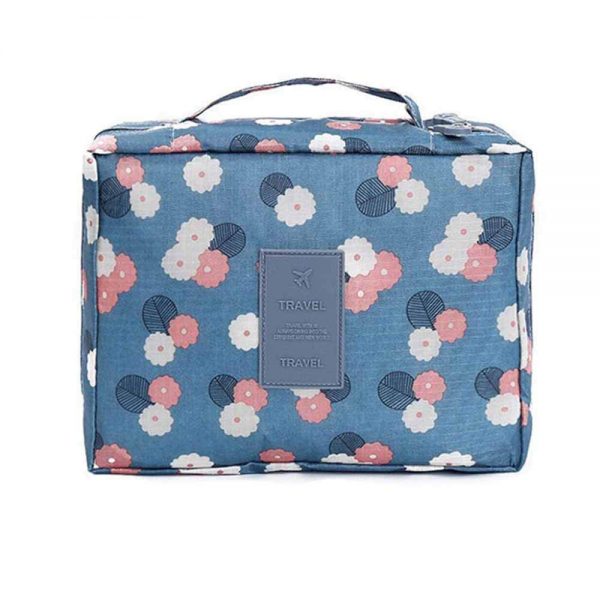Portable Travel makeup bag, Water Resistant Cosmetic bag
