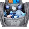Traveler's Haven: Ultimate Hanging Toiletry Organizer! ?