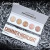 Radiate Beauty with Our Highlighter Powder Palette - 5 Illuminating Shades for a Perfect Glow